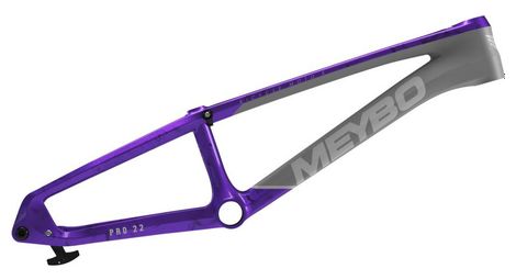 Cadre Meybo HSX Carbone Pro 21 Gris Mat Violet