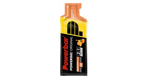 Gel énergétique powerbar powergel original fruit tropical - 41g