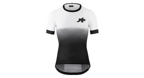 Assos equipe rsr trikot superléger s9 weiß/schwarz