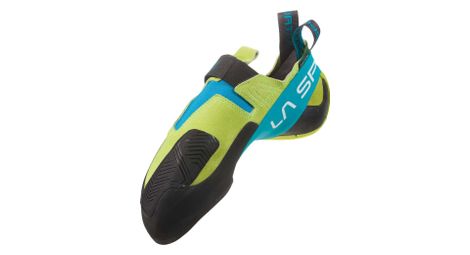 Chaussons d'escalade la sportiva python vert homme