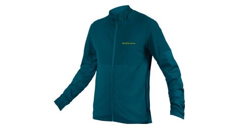 Veste vtt endura singletrack thermal bleu