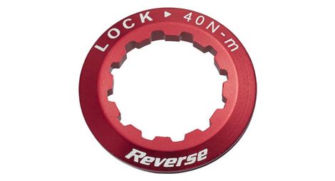 Écrou de cassette reverse aluminium rouge