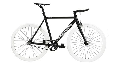 Vélo fixie fabricbike light 28 noir et blanc