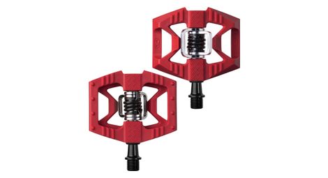 Crankbrothers double shot 1 pedalen rood / zwart