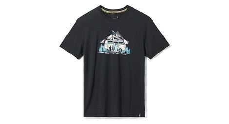 T shirt manches courtes smartwool rvr van graphic noir