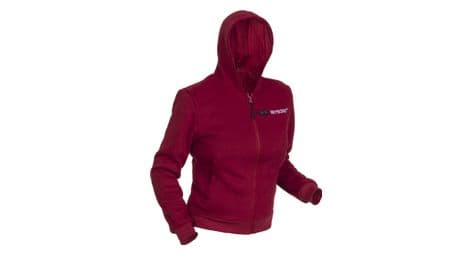 Veste chauffante femmes - dual-heating bordeaux