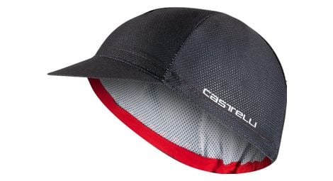 Gorra castelli rosso corsa 2 negra