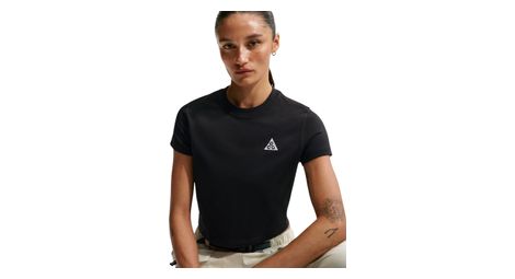 T-Shirt Crop Nike ACG Noir Femme