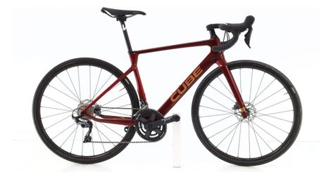 Produit reconditionné · cube agree c:62 race carbone · rouge / vélo de route / cube | très bon état