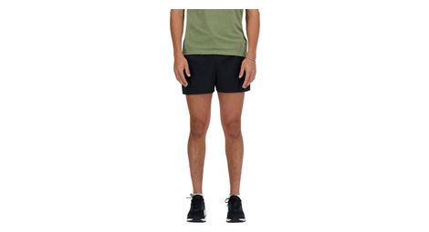 New Balance Sport Essentials Split Shorts 3in Schwarz Herren