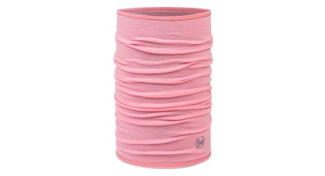 Tour de Cou Buff Merino Lightweight Rose Unisexe