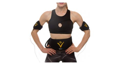 Ceinture electrostimulation et musculation veofit - electrostimulateur musculaire abdo, bras, cuisses et mollets, homme et femme