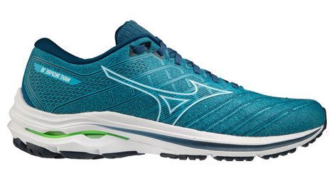 Chaussures de running mizuno wave inspire 18 bleu blanc