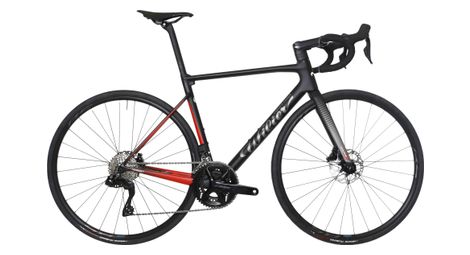 Wilier triestina wilier 0 sl bici da strada shimano 105 di2 12s rs171 700 mm nero rosso 2023