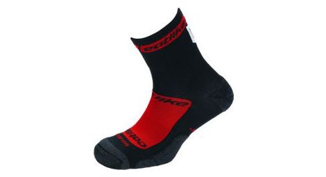 Chaussettes thermolite black red