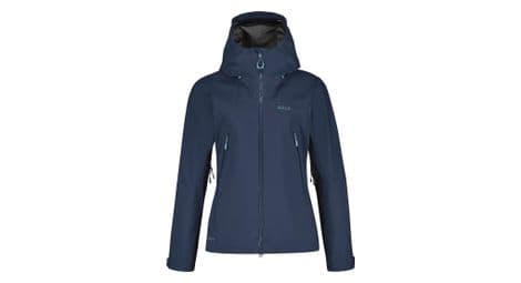 Veste imperméable rab kangri gtx bleu femme