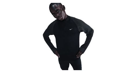 Haut 1/2 zip nike noir homme