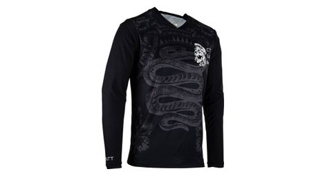 Leatt mtb gravity 3.0 long sleeve jersey zwart