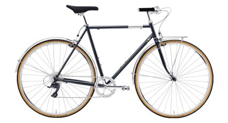 Bici da città creme cycles echo uno city shimano claris 8v 700 mm grigio onyx 2023