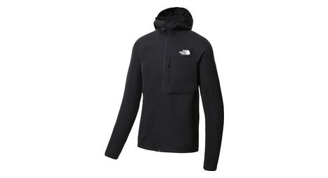 The north face summit futurefleece full zip hooded jacket black l