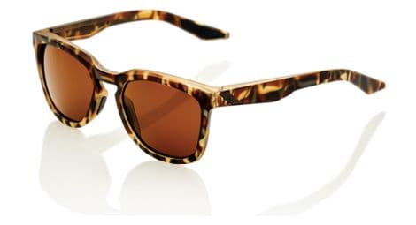 100% gafas de sol hudsonnegro mate habana bronce