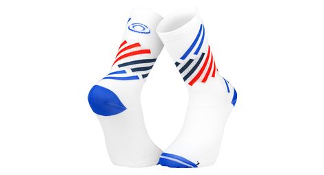 Chaussettes bv sport light run miami bleu/rouge