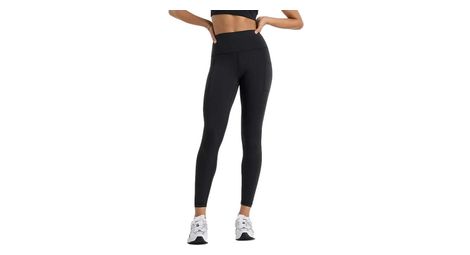 women s 3 4 new balance sleek pocket high rise black tights