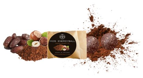 Encas proteine mos energyball recuperation cacao noisette 34g