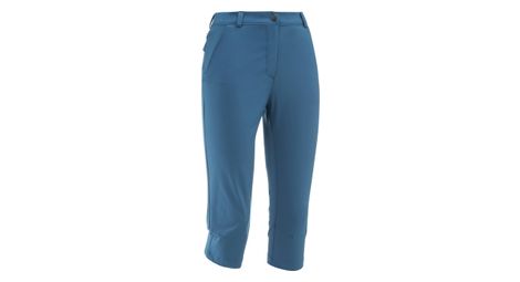 Pantalon 3/4 lafuma active knee p bleu femme l