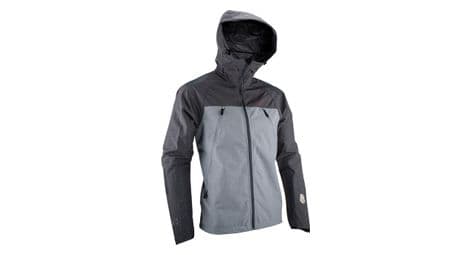 Veste imperméable leatt mtb hydradri 4.0 gris