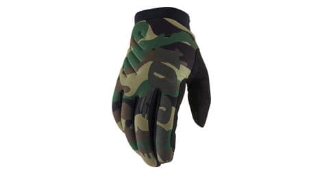 Gants longs 100 brisker camo noir