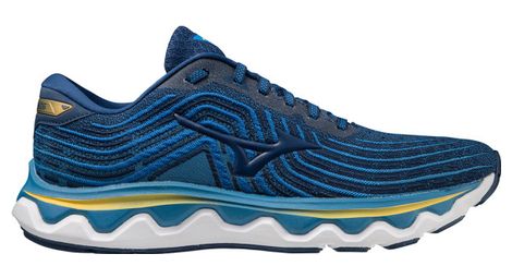 Mizuno Wave Horizon 6 - homme - bleu
