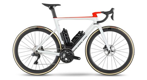 Producto renovado - bicicleta de carretera bmc timemachine road 01 two shimano ultegra di2 12v 700 mm blanca 2023 56 cm / 178-186 cm