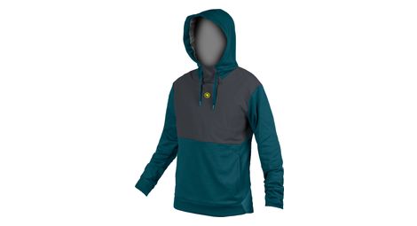 Sudadera con capucha endura trailster tech azul