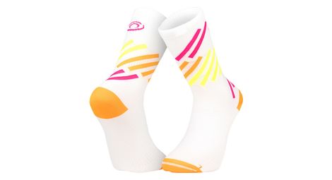 Chaussettes bv sport light run miami orange/jaune