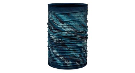 Girocollo in pile reversibile Buff Blu