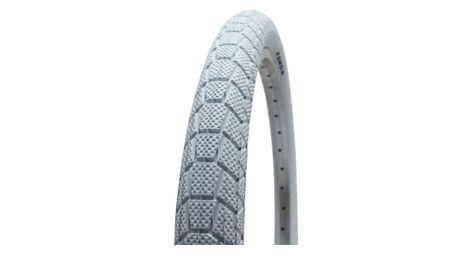 Pneu bmx 20 x 1 95 kenda slick blanc tr  50 406
