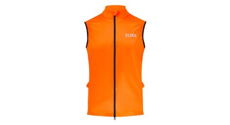 Gilet de Cyclisme Essentiel pour Homme - Orange