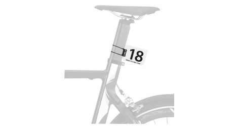 Bbb fixation de plaque de course sur tige de selle aero