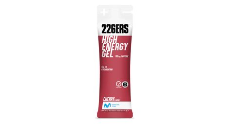 Gel énergétique 226ers high energy caféine cerise - 76g