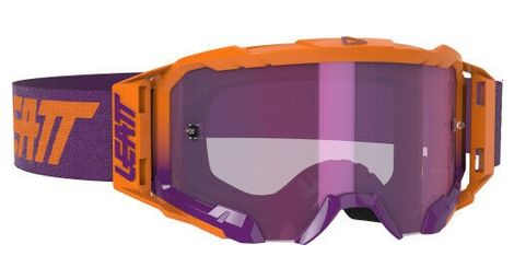 Masque leatt velocity 5.5 iriz orange neon - ecran violet purple 78%