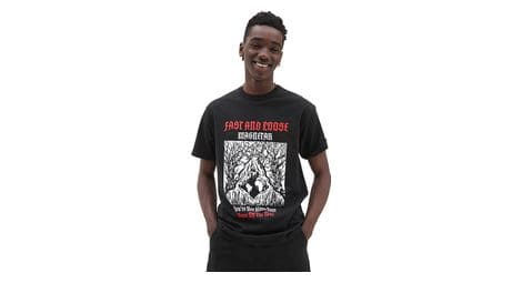 Camiseta de manga larga vans fast and loose negra