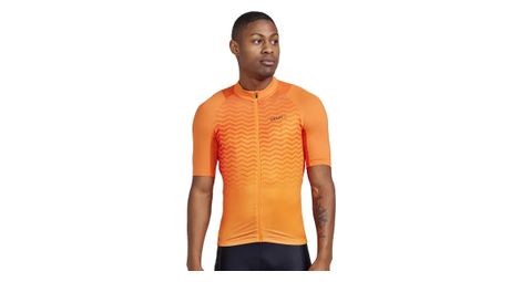 Maillot manches courtes craft adv endur orange