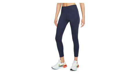 Mallas 7/8 nike dri-fit fast swoosh mujer azul púrpura l