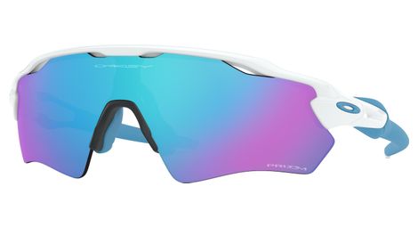 Oakley radar ev xs path polished white / prizm sapphire kids goggles / ref. oo9001-1531