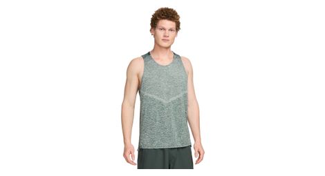 Canotta nike dri-fit rise 365 uomo verde s