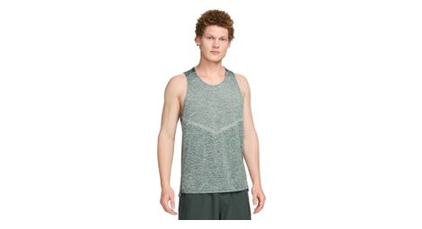 Canotta nike dri-fit rise 365 uomo verde m