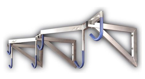 mottez wall mounted 6 bikes rack
