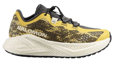 Zapatillas de running Salomon Aero Glide 4 GRVL amarillas para mujer