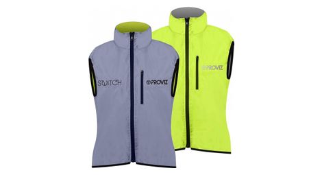 Switch jacket 40 veste sans manche reversible fluo reflechissant femme 40